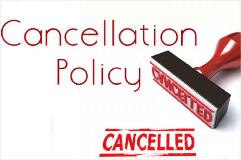 Cancellation Policies And What They Should Include Open Enterprise Trends